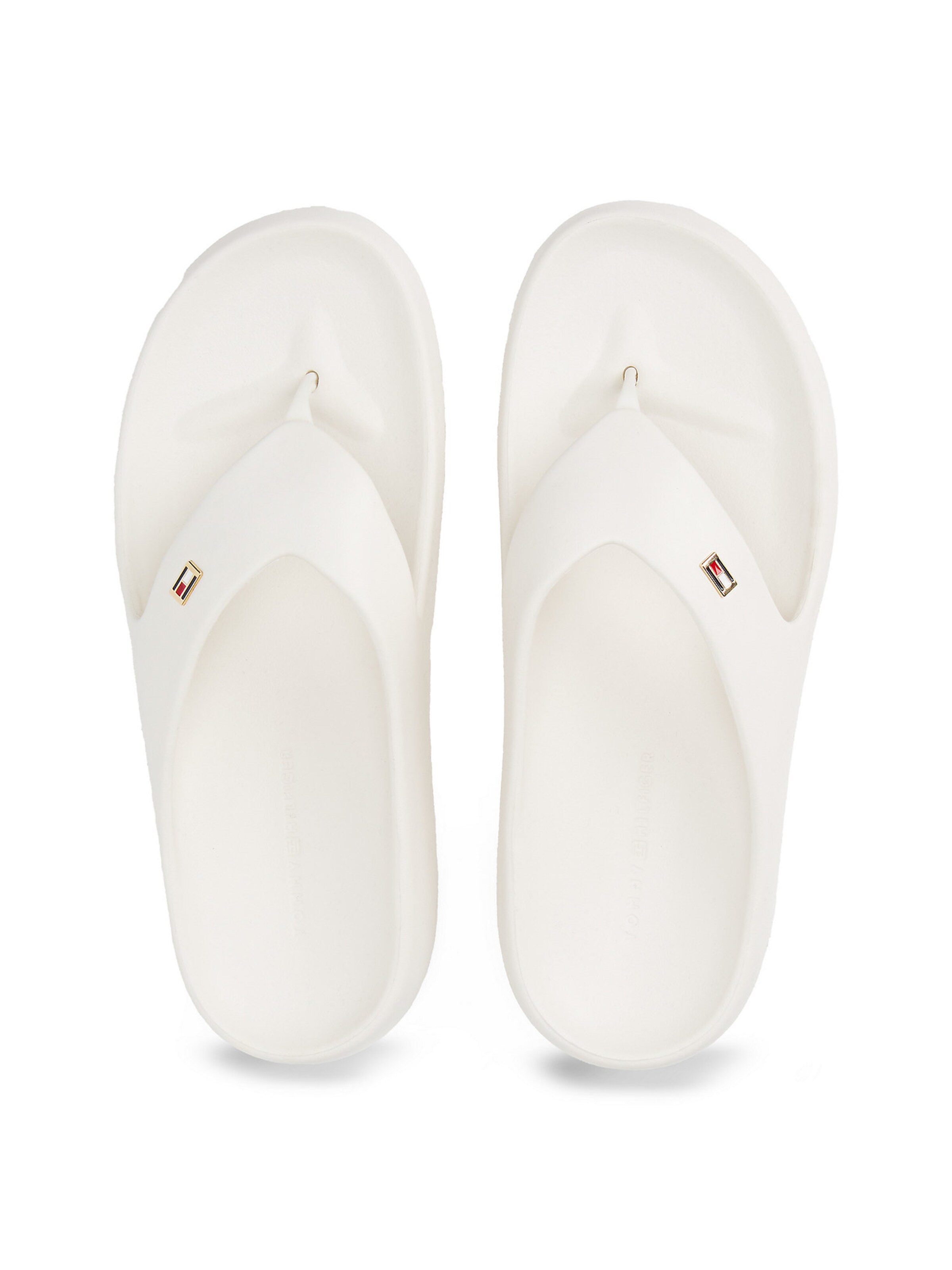 TOMMY HILFIGER T-bar sandals in White
