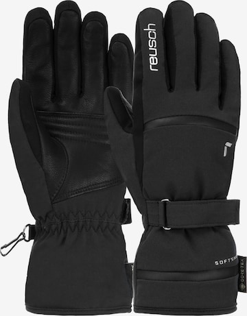 REUSCH Athletic Gloves 'Alessia' in Black: front