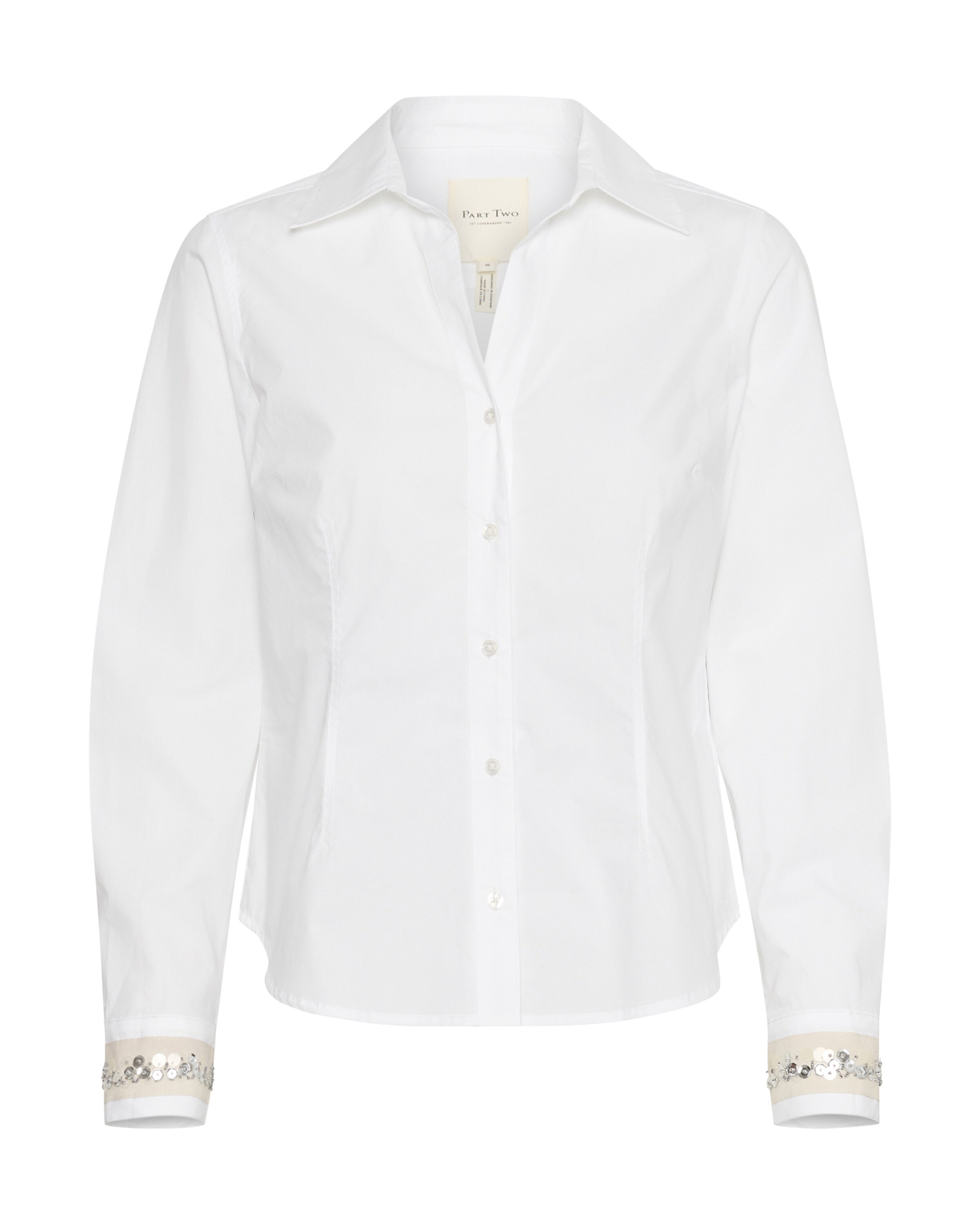 Part Two Blouse 'Marin' in White: front