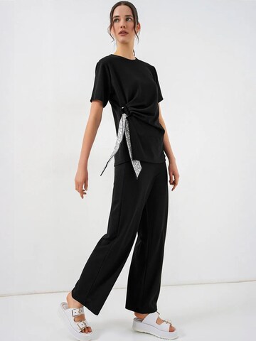 Pantalons de tailleur Bigdart en noir