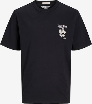 JACK & JONES - Camiseta 'NOTO' en negro: frente