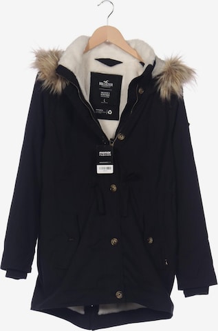 HOLLISTER Jacket & Coat in L in Black: front