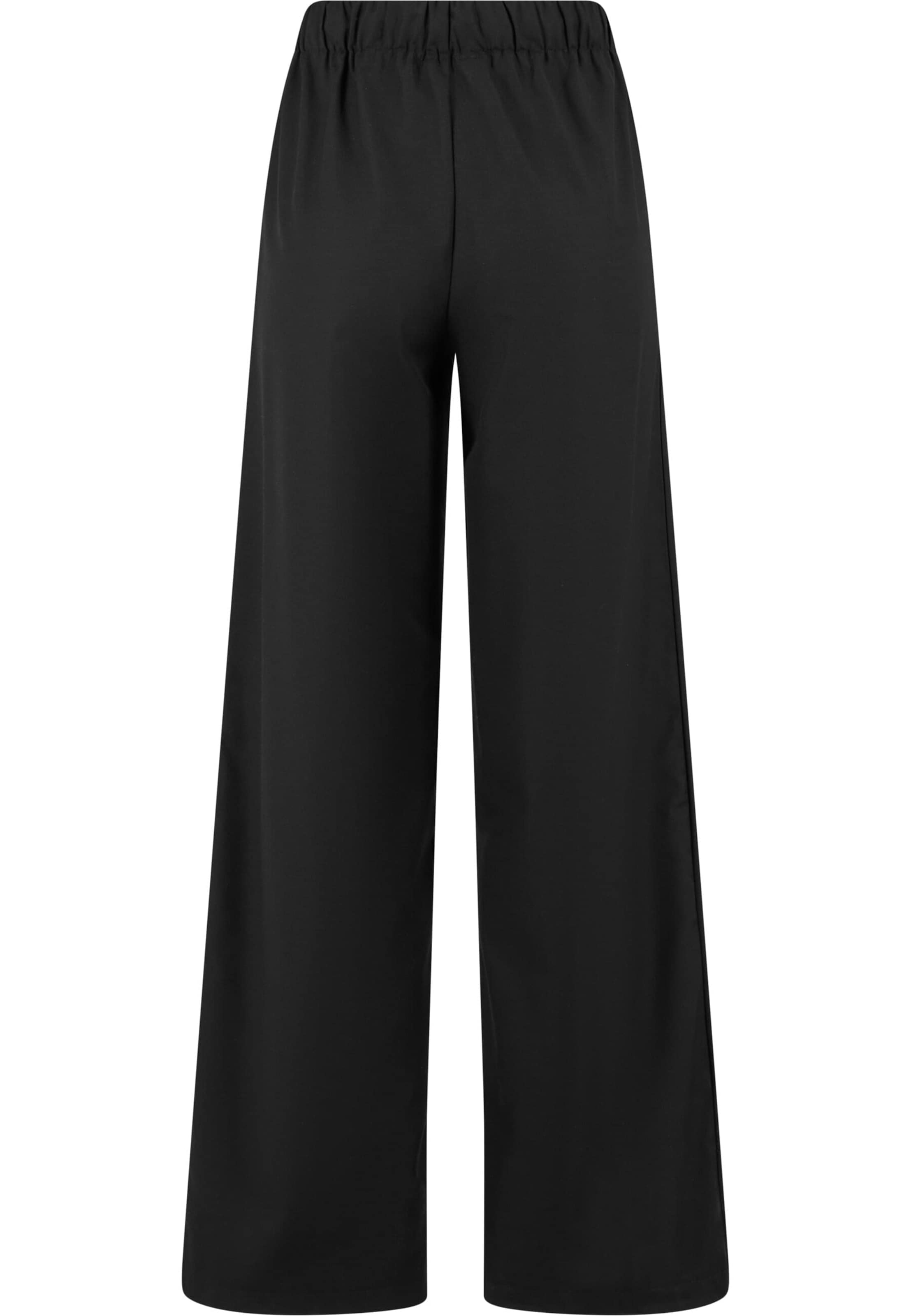 Urban Classics Zvonové kalhoty Kalhoty – černá