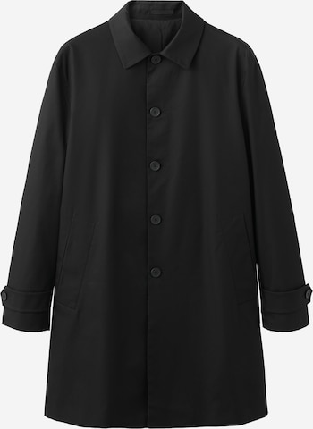 MANGO MAN Mantel 'Chayton' in Schwarz: Vorderseite