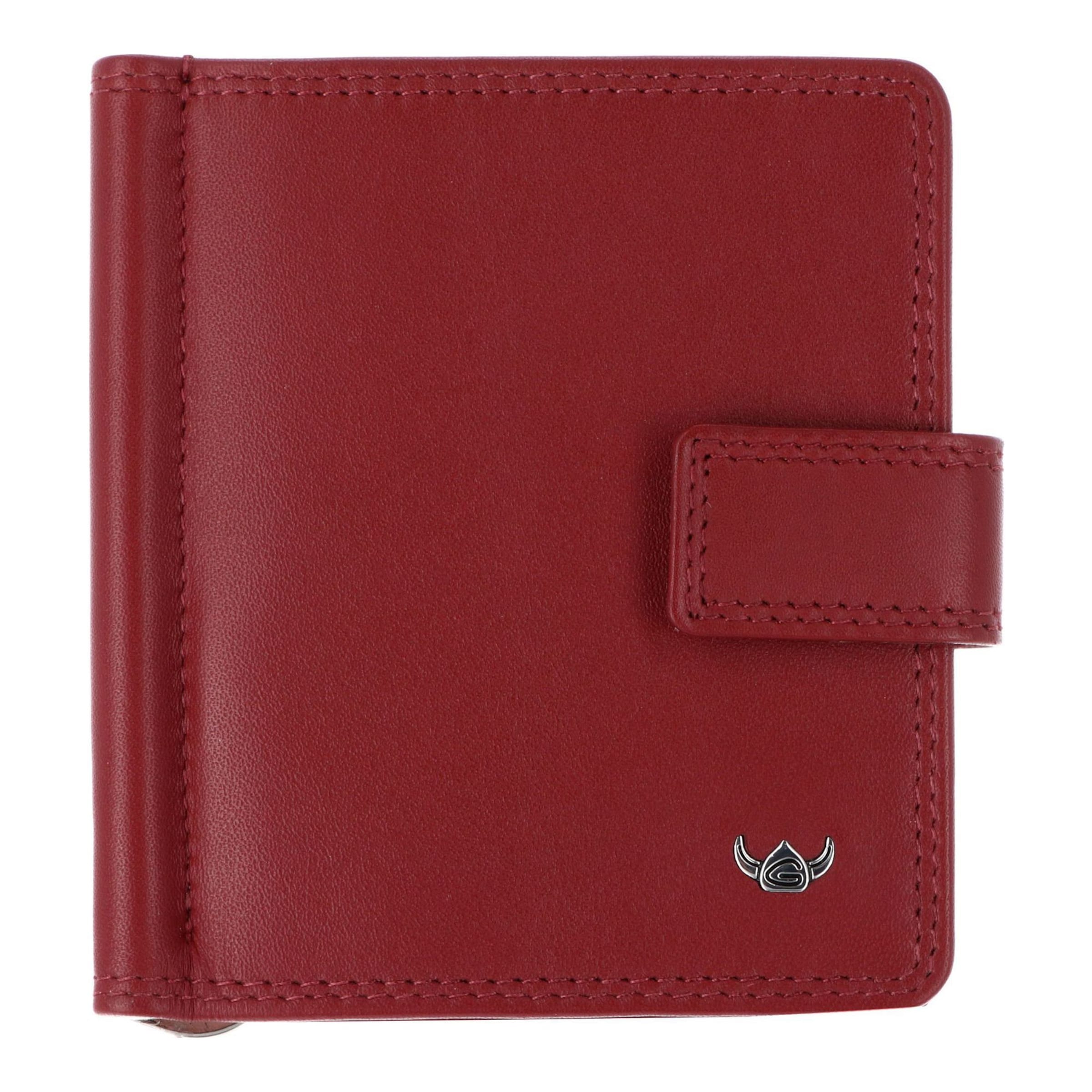 GOLDEN HEAD Portemonnaie 'Polo' in Rot: Vorderseite