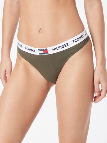 Tommy Hilfiger Underwear Regularen Tangice | zelena barva: sprednja stran