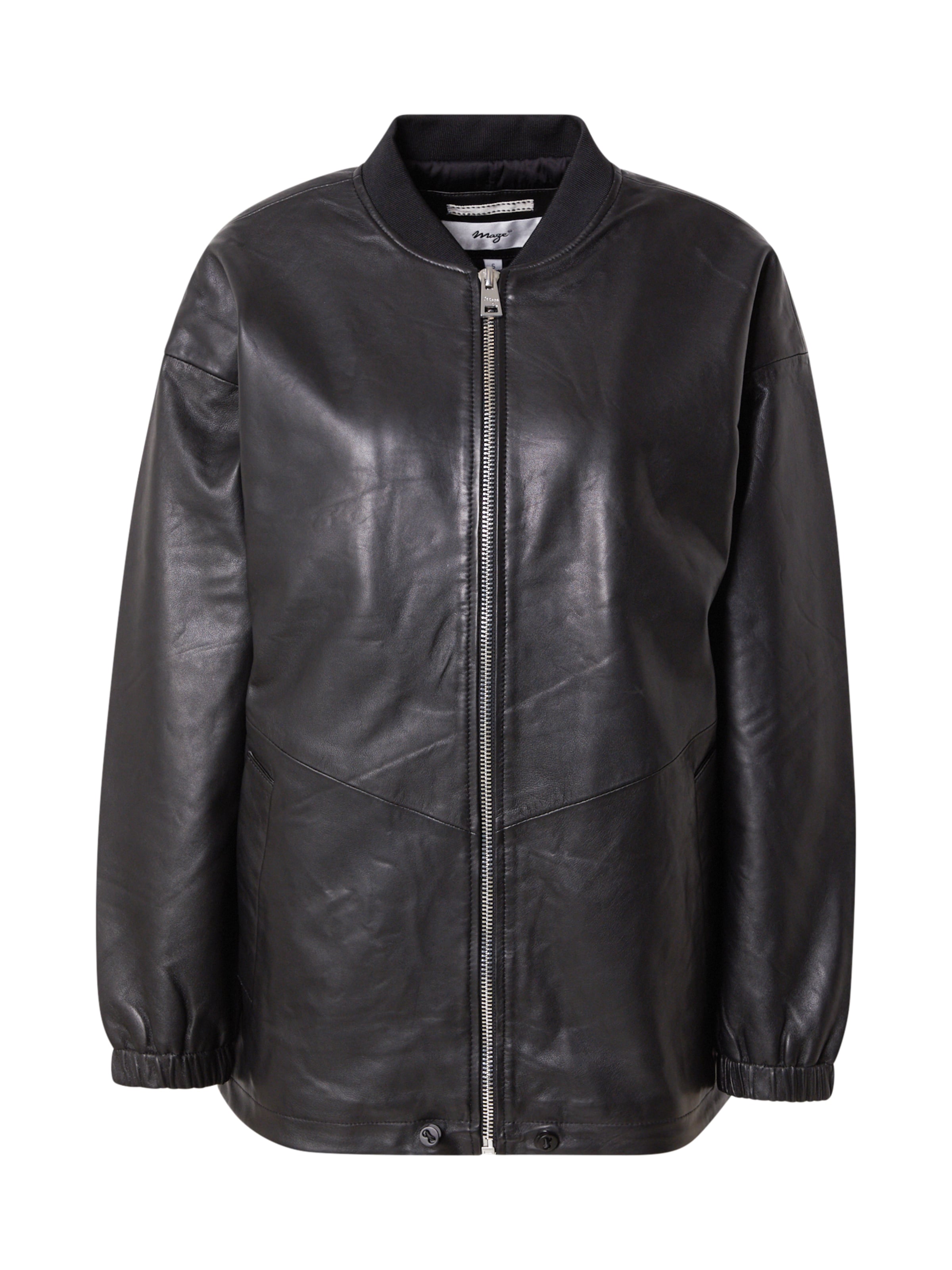 Veste mi-saison Maze en noir : devant