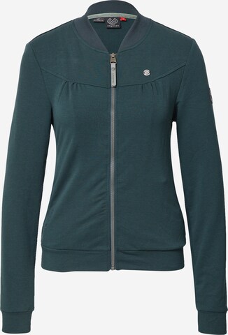 Ragwear Sweatjacke 'KENIA' in Grün: predná strana