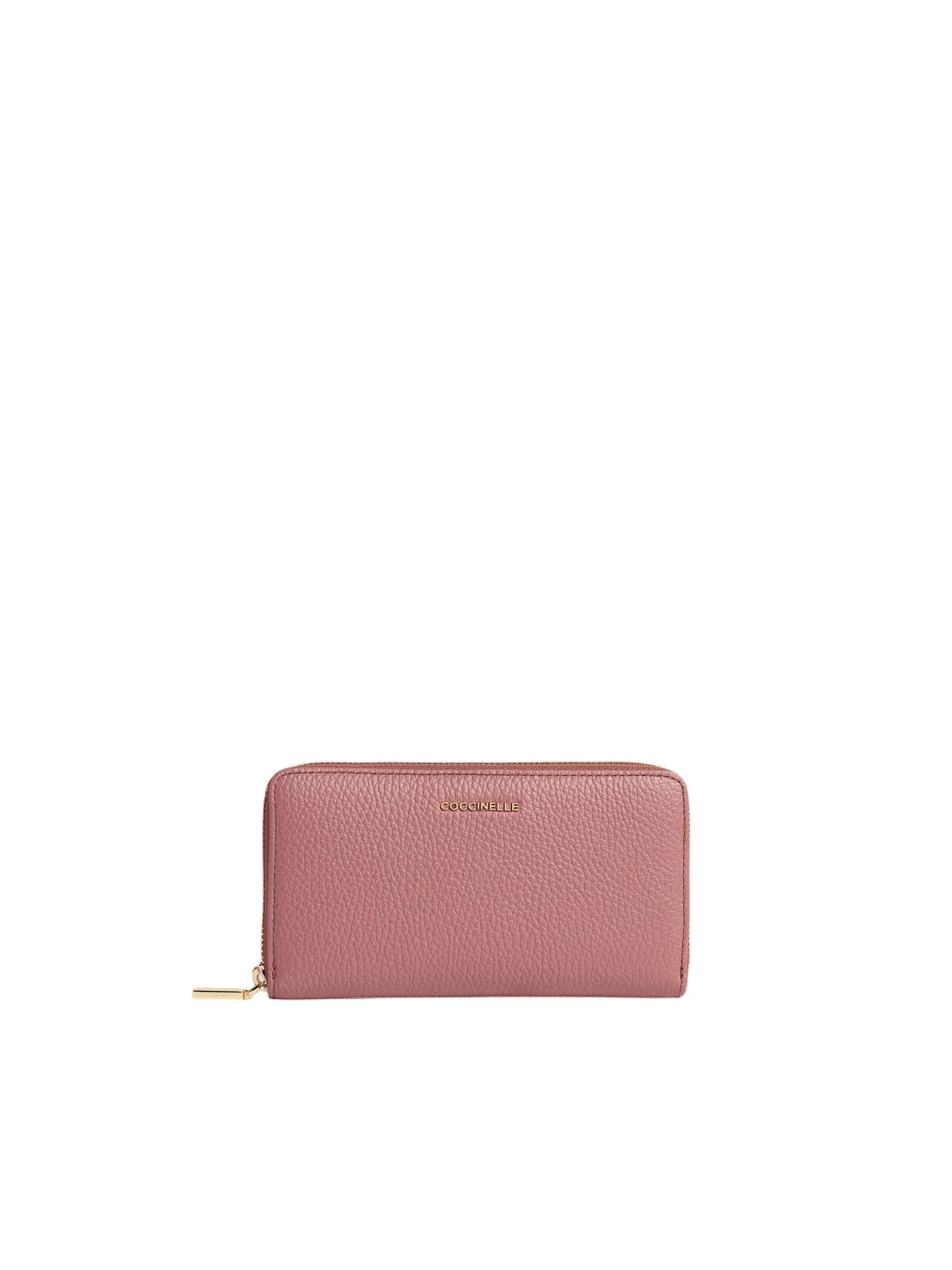 Coccinelle - Cartera 'Metallic 1000l 1' en rosa: frente