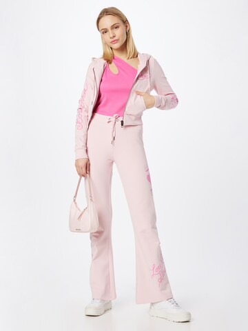 Ed Hardy Boot cut Trousers in Pink