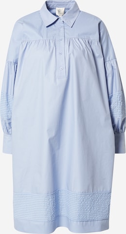 SECOND FEMALE Shirt Dress 'Henri' in Blue: front