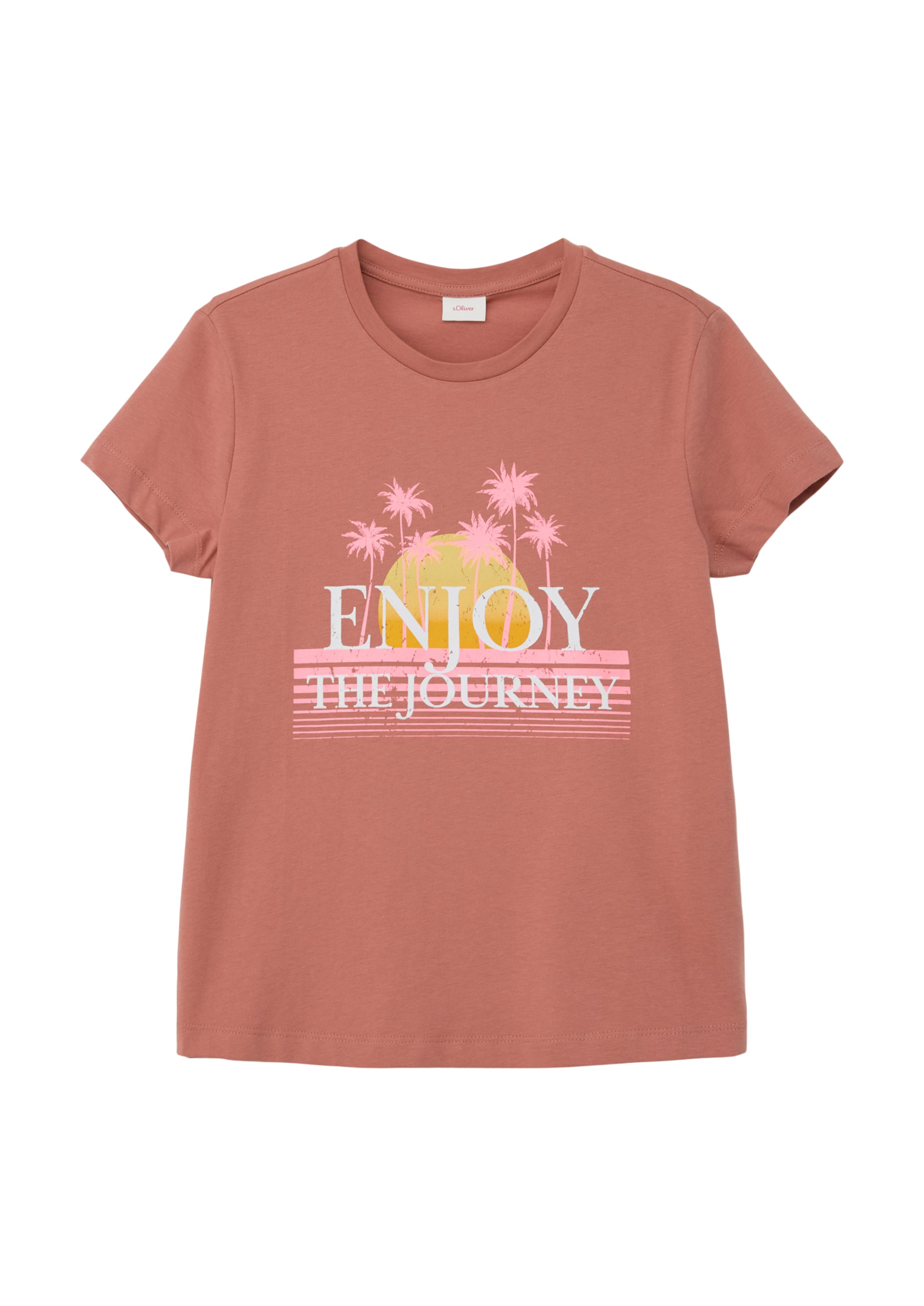 s.Oliver Shirt in Rood: voorkant