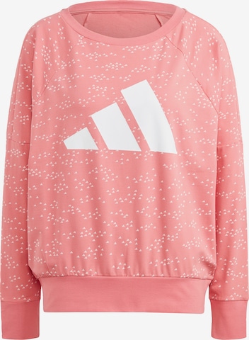 ADIDAS PERFORMANCE Athletic Sweatshirt in Pink: front