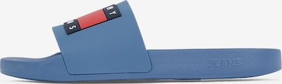 Šlepetės 'Essential' iš Tommy Jeans, spalva – mėlyna / tamsiai mėlyna / raudona / balta, Prekių apžvalga