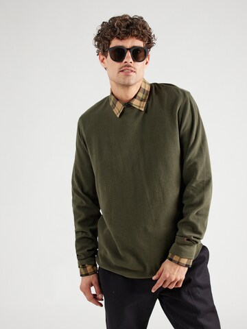 BLEND - Camisa em verde: frente