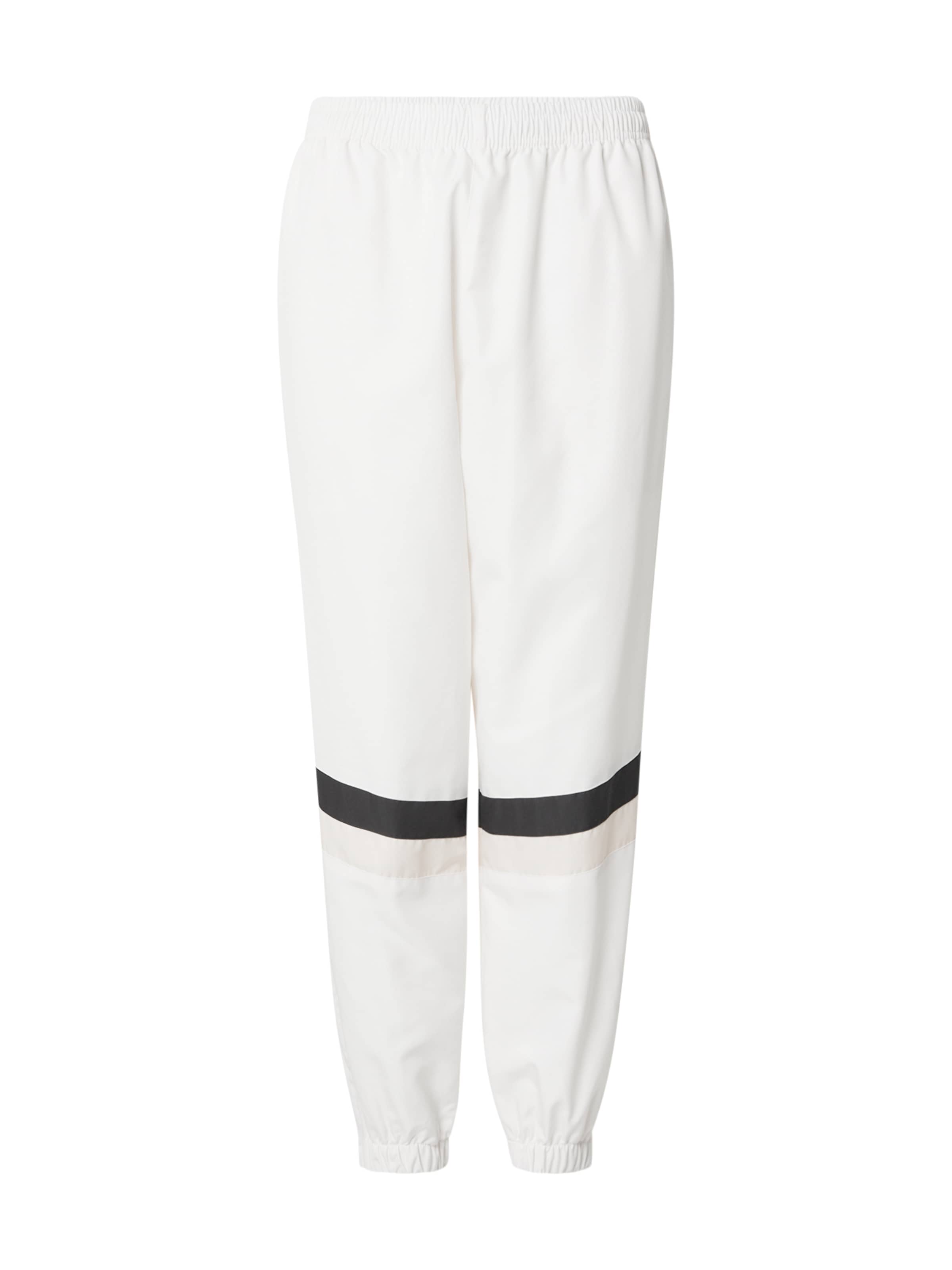 Loosefit Pantalon Carlo Colucci en blanc : devant