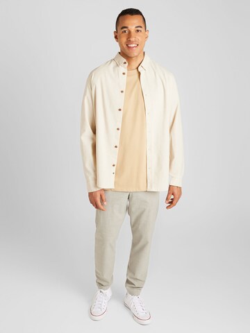 JACK & JONES Shirt 'Harvey' in Beige