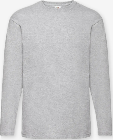 Sweat-shirt FRUIT OF THE LOOM en gris : devant