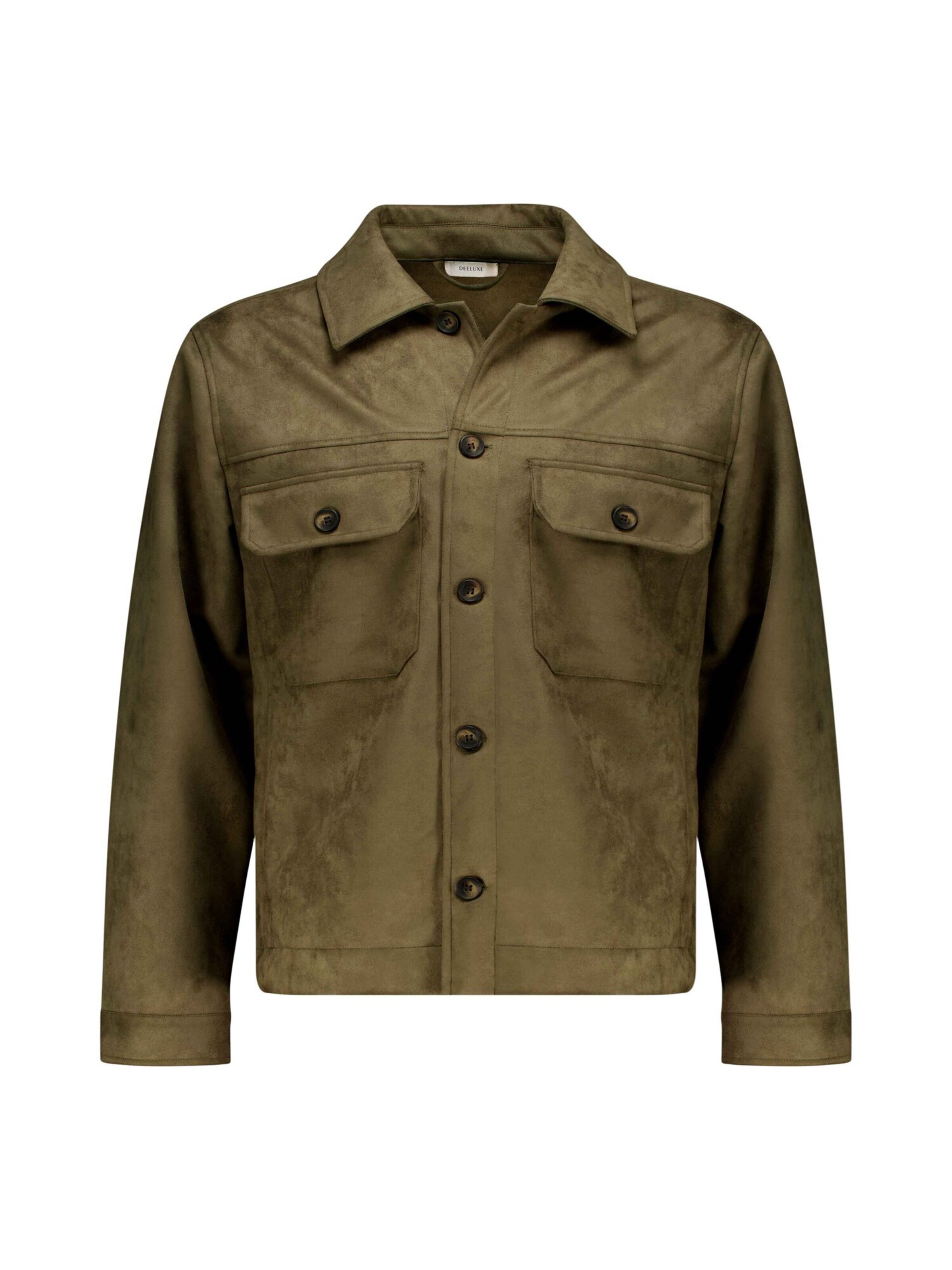 Deeluxe Veste mi-saison 'CRYSTIAN' en kaki, Vue avec produit
