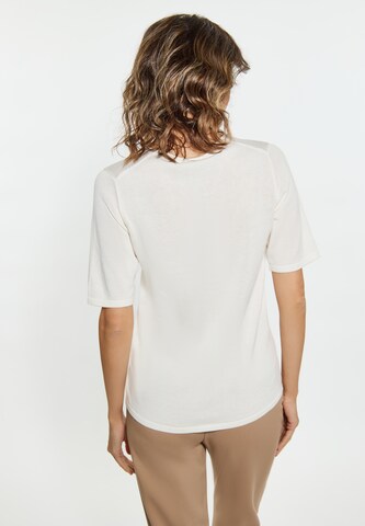 Pull-over Usha en blanc