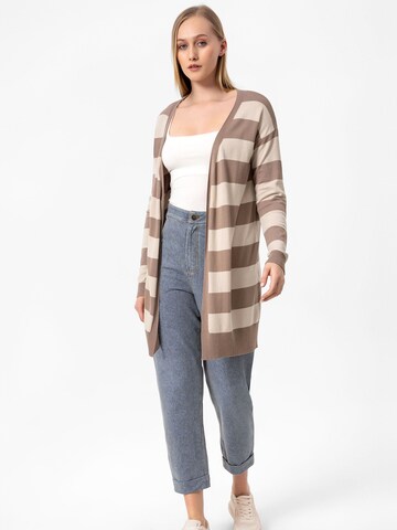 Cardigan 'KORY' Anou Anou en beige