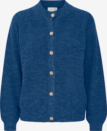 Cardigan 'NOVO' ICHI en bleu : devant