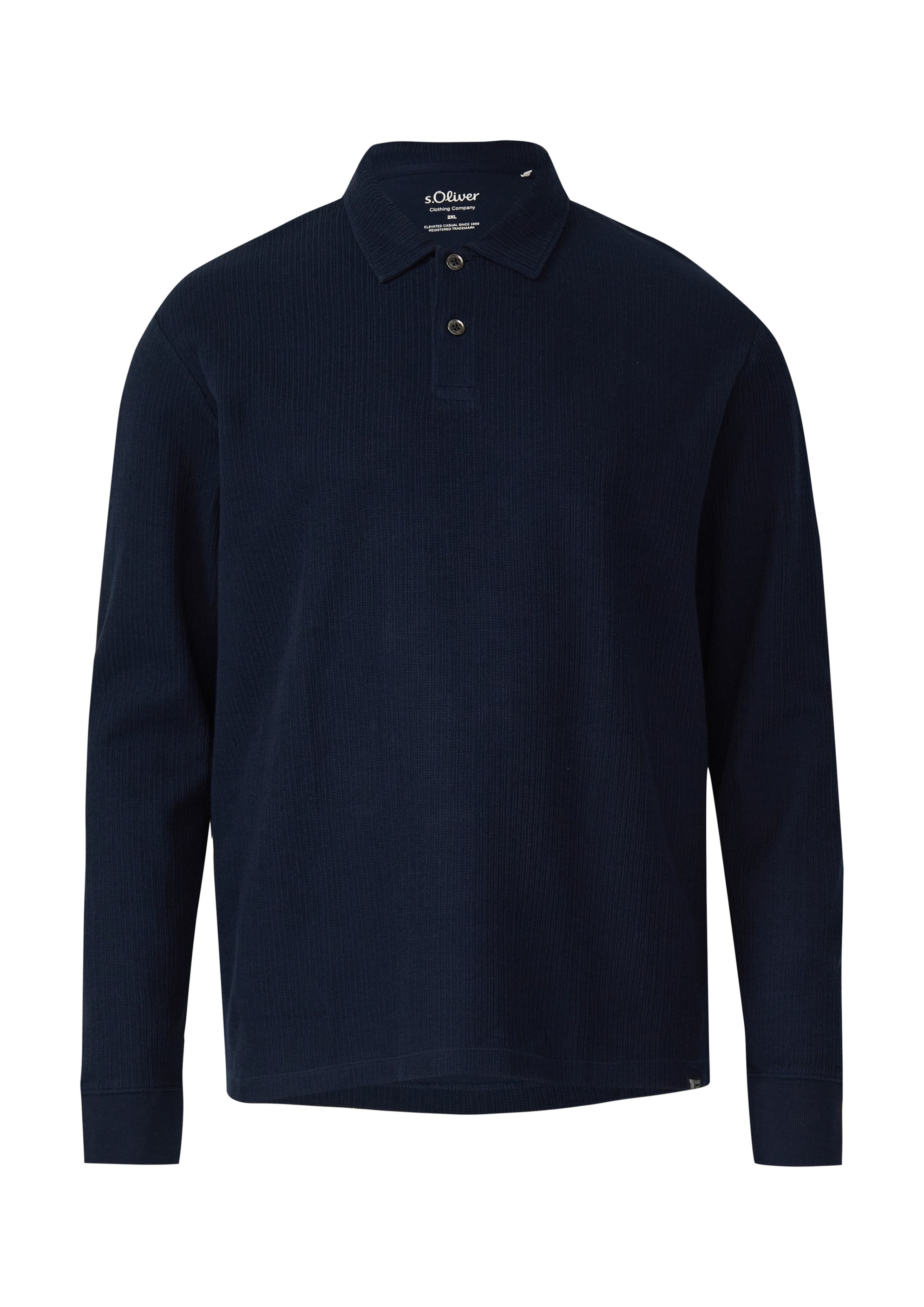 s.Oliver Shirt in de kleur Navy, Productweergave