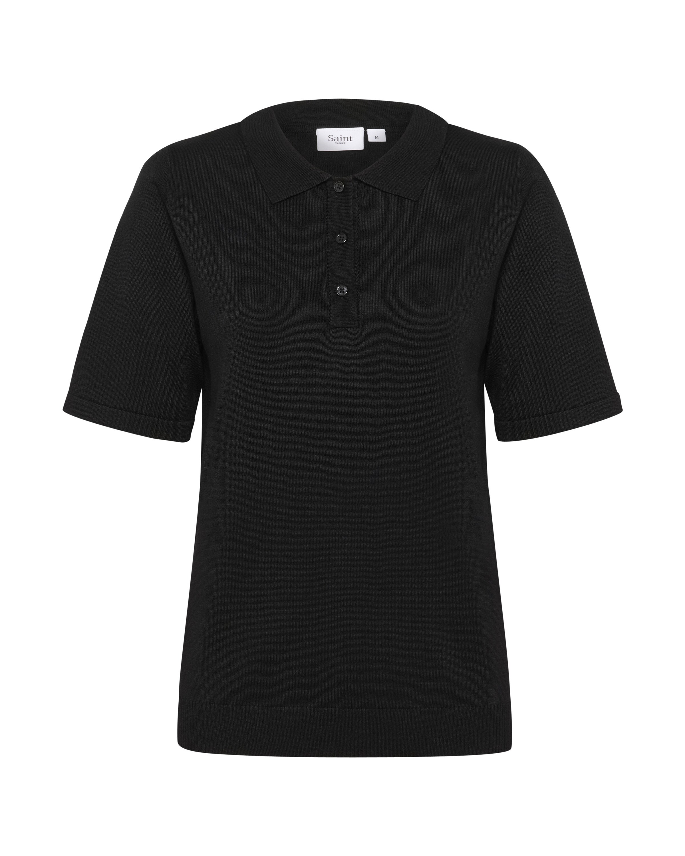 SAINT TROPEZ Svetr 'SZMila' – černá: přední strana