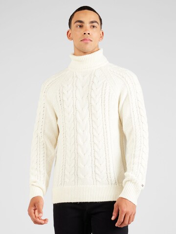 TOMMY HILFIGER Pullover in Beige: Vorderseite