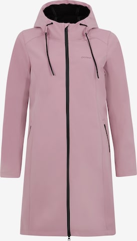 PROTEST Winterjacke 'PRTERIS' in Pink: Vorderseite