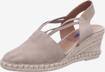 VERBENAS Sandale 'Maika' in Beige: Vorderseite