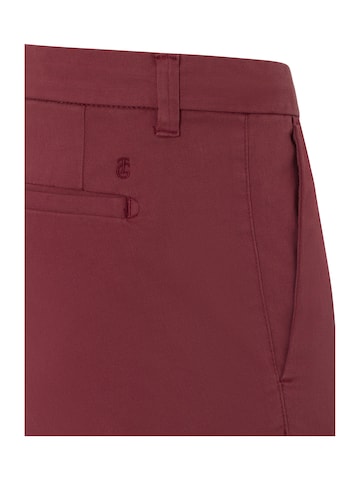 Thomas Goodwin Slim fit Trousers in Red