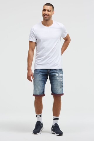 CAMP DAVID Regular Jeans in Blue: front