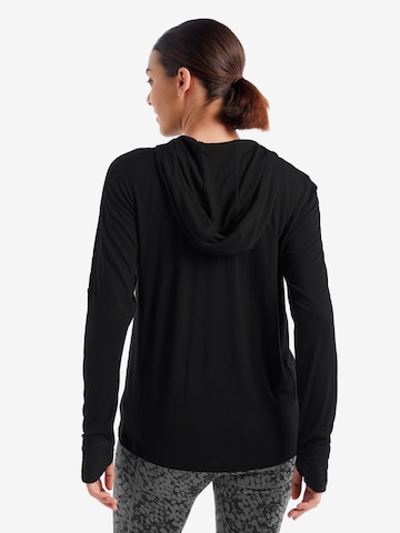 ICEBREAKER Athletic Sweatshirt in Black