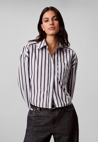 Calvin Klein JeansBluza - ljubičasta boja: prednji dio