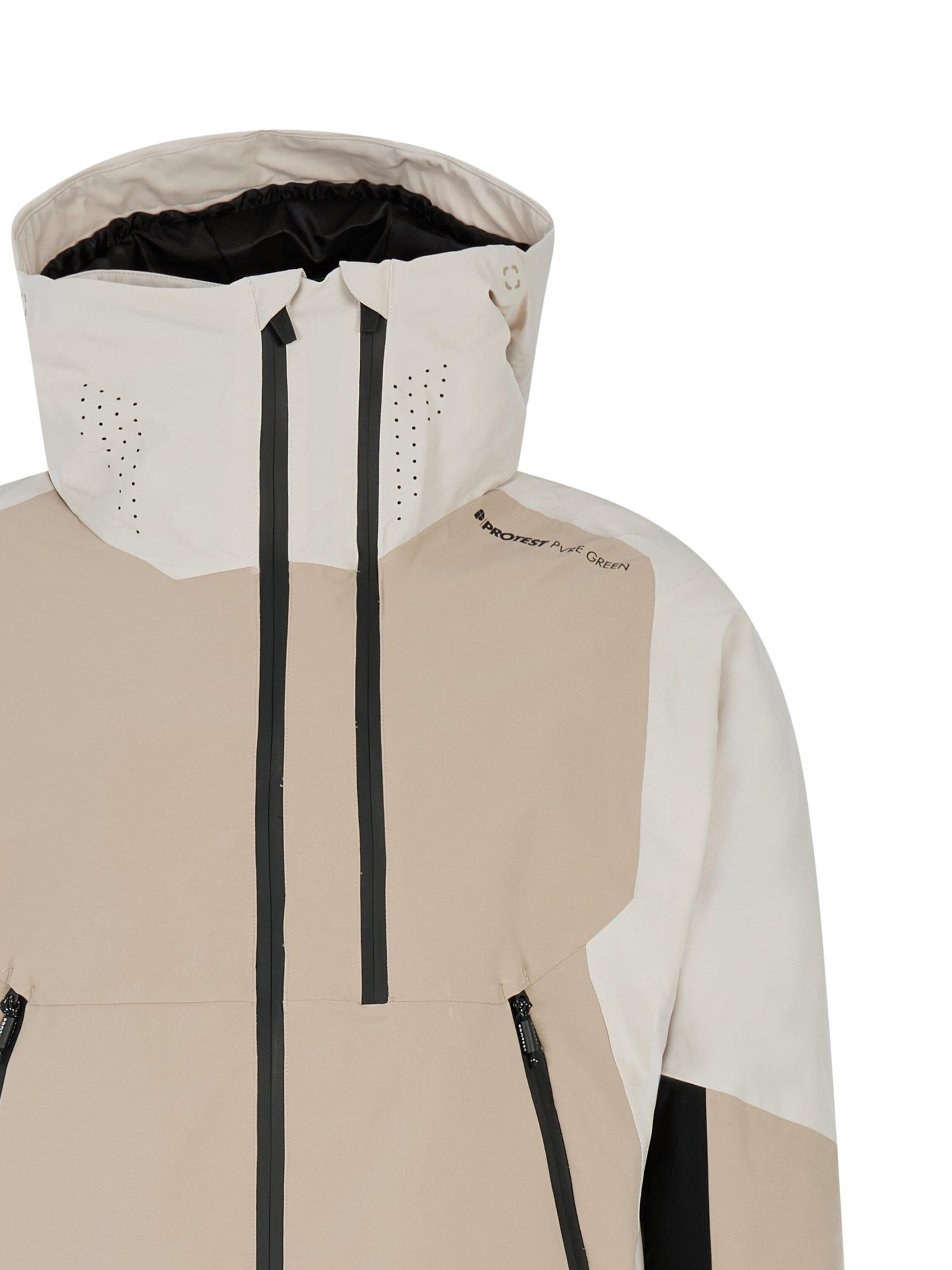 PROTEST Sportjacke 'PRTThrow'‌‌‌‌‌ in Braun