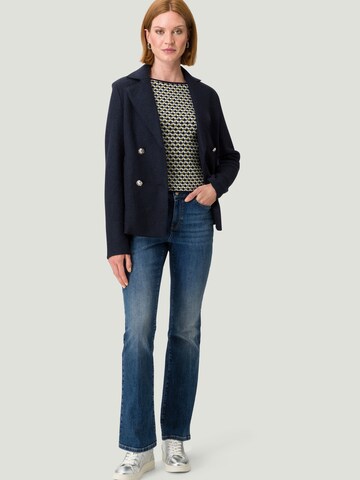 zero Cabanjacke mit Knöpfen in Blau