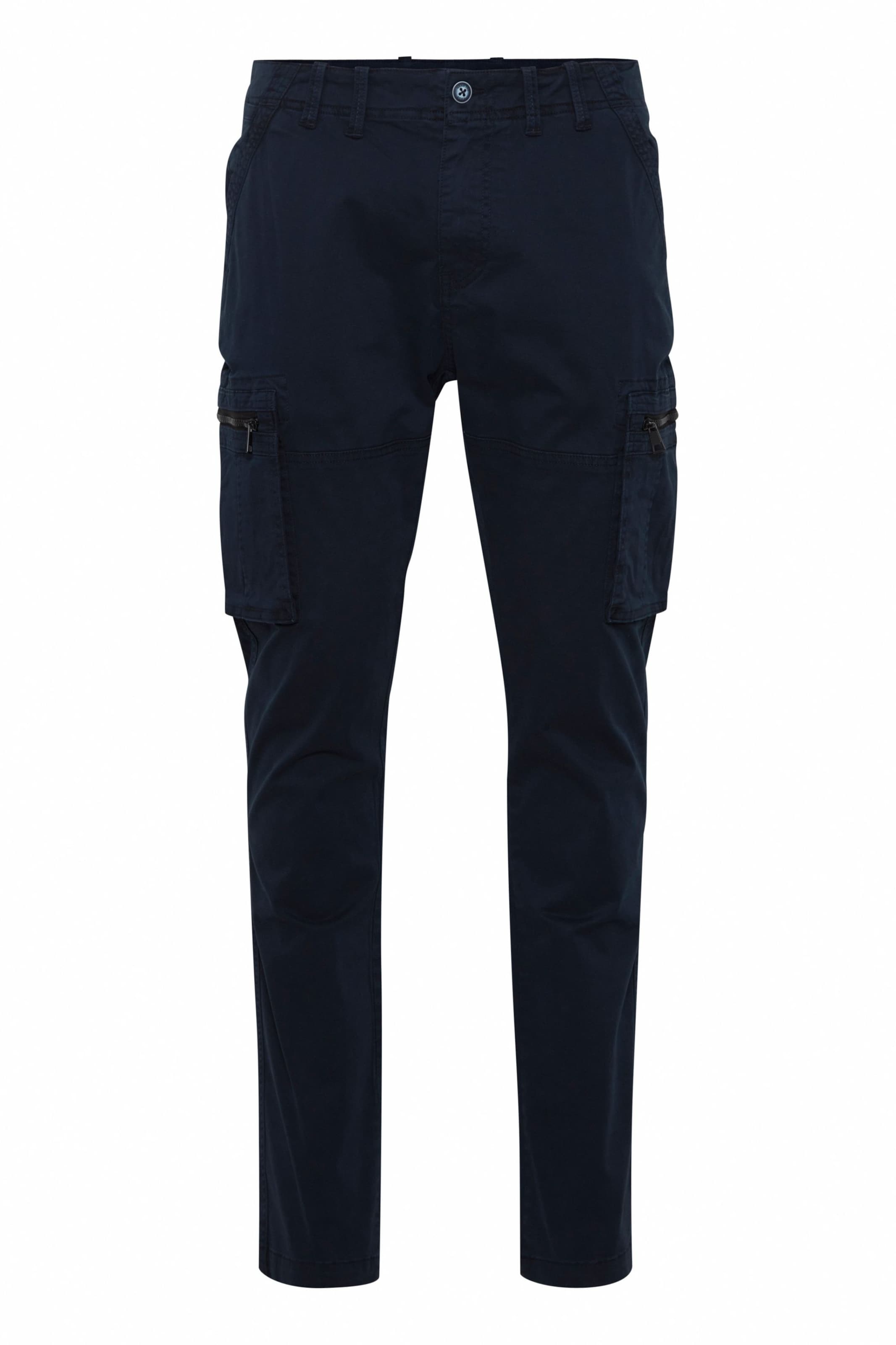 INDICODE JEANS Cargohose 'Cargas' in Blau: Vorderseite