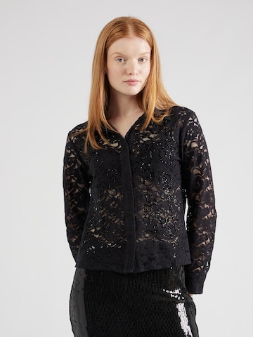 River Island Blouse in Black: front