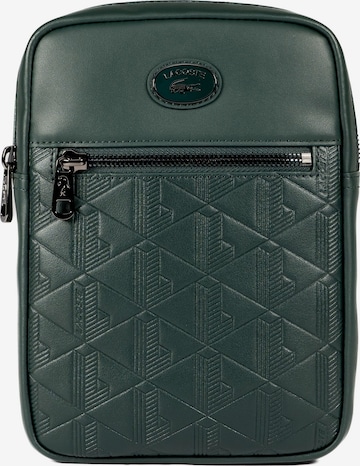 LACOSTE Crossbody Bag in Green: front