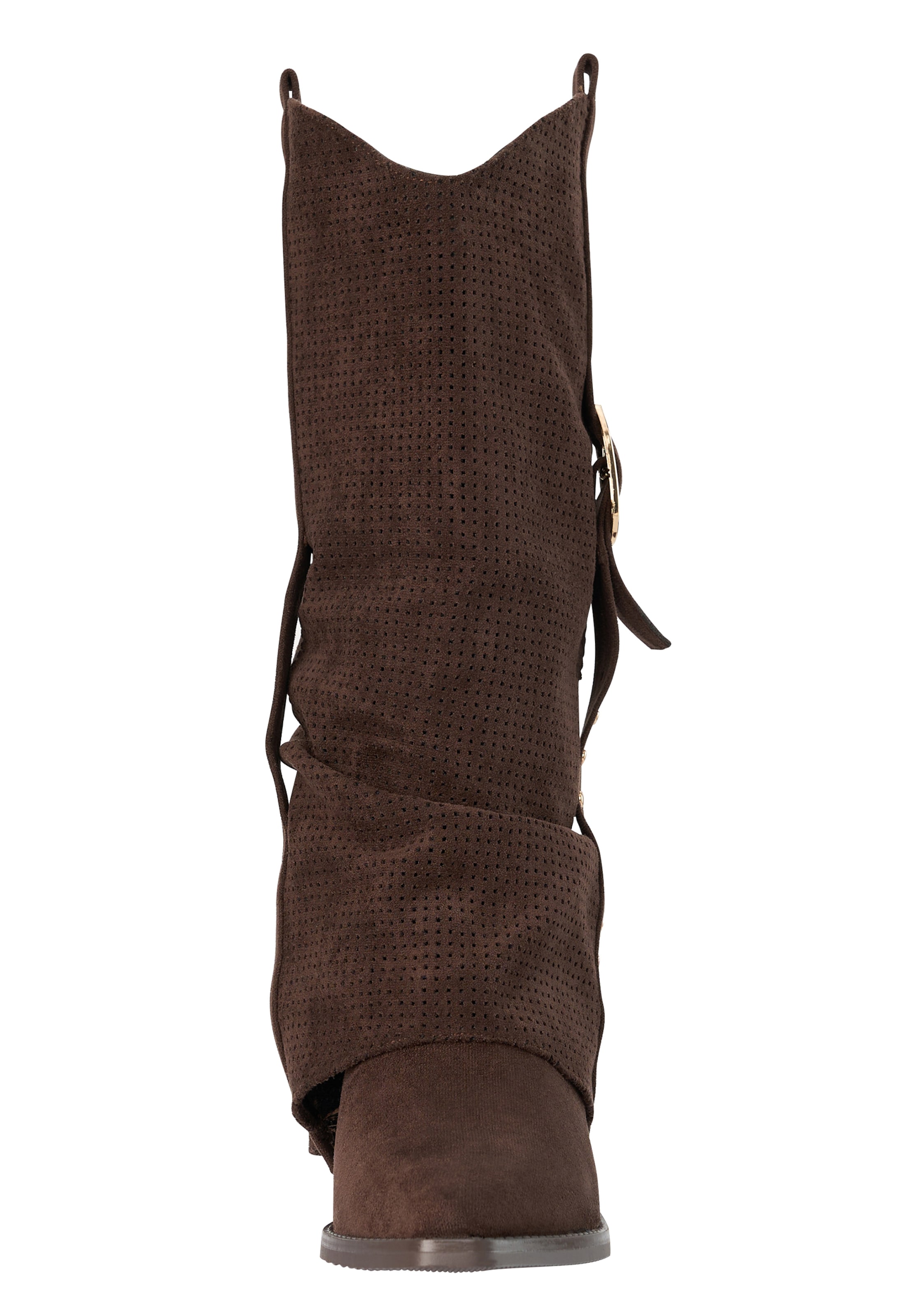 Salinyang Cowboy Boots in Brown