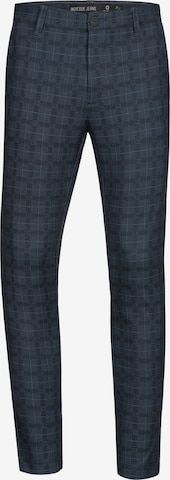 INDICODE JEANS Regular Chino Pants 'Rodekro' in Blue: front