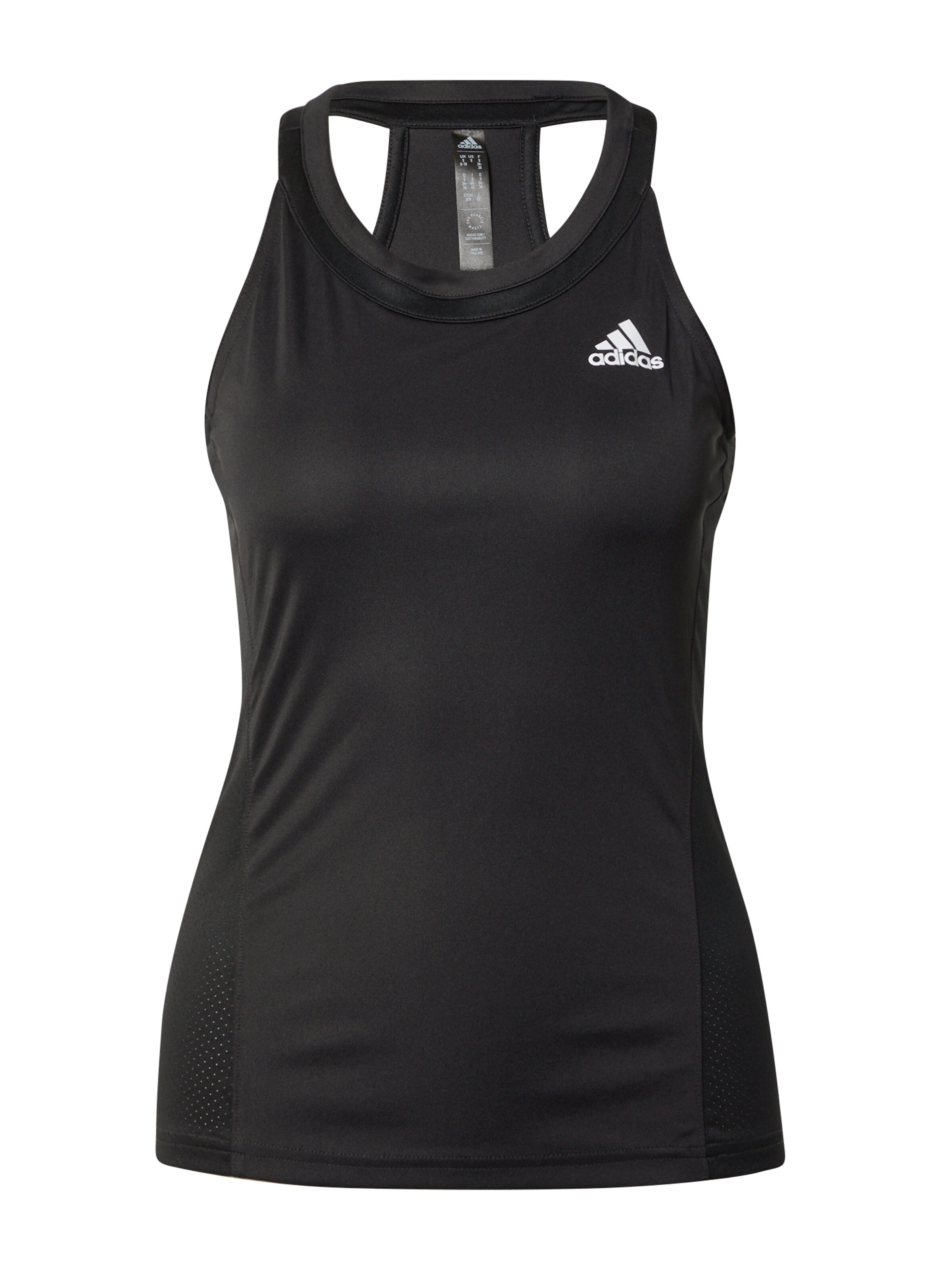 ADIDAS PERFORMANCE Sporttop in Zwart | ABOUT YOU