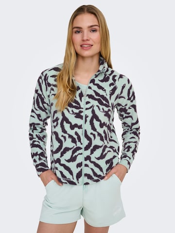 Veste en polaire fonctionnelle 'ONPIno' ONLY PLAY en vert