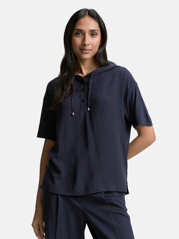TOM TAILOR Shirt in Blue: front