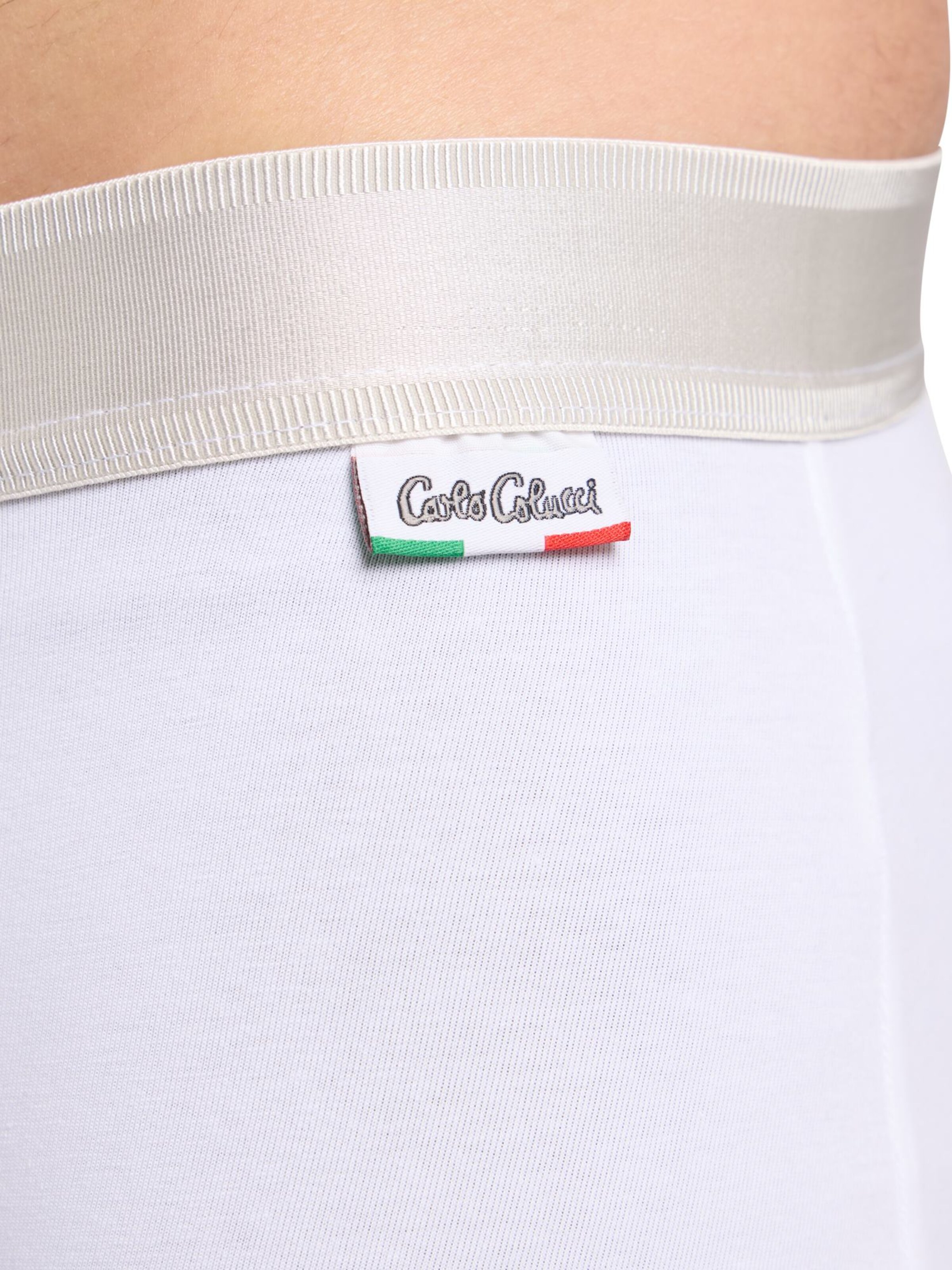 Carlo Colucci Boxer shorts 'Eberle' in White