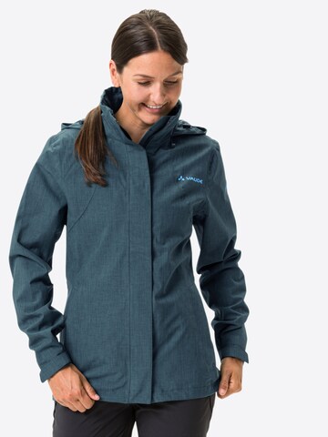 VAUDE Sportjas 'Rosemoor' in Blauw: voorkant