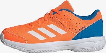 ADIDAS PERFORMANCE Sportschuh 'Court' in Orange: Vorderseite