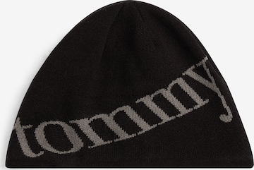 melns Tommy Jeans Cepure: no priekšpuses