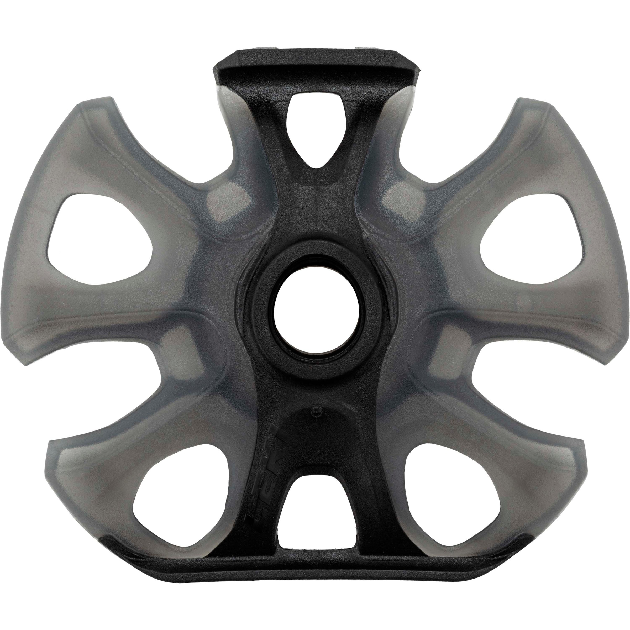 LEKI Stockaufsatz in Schwarz: Vorderseite